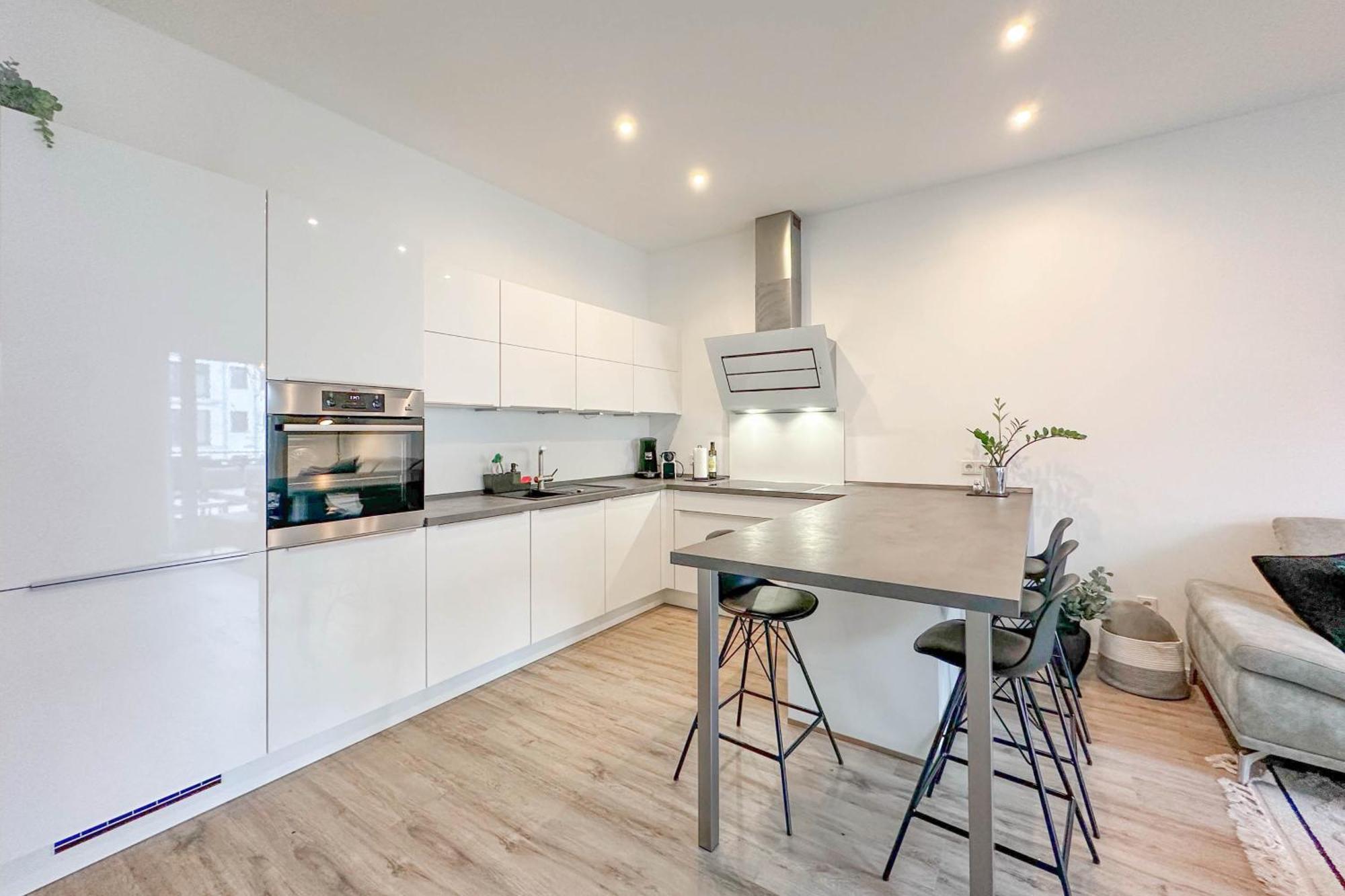Modernes Trierer Cityloft Mit Grossem Balkon Exterior photo