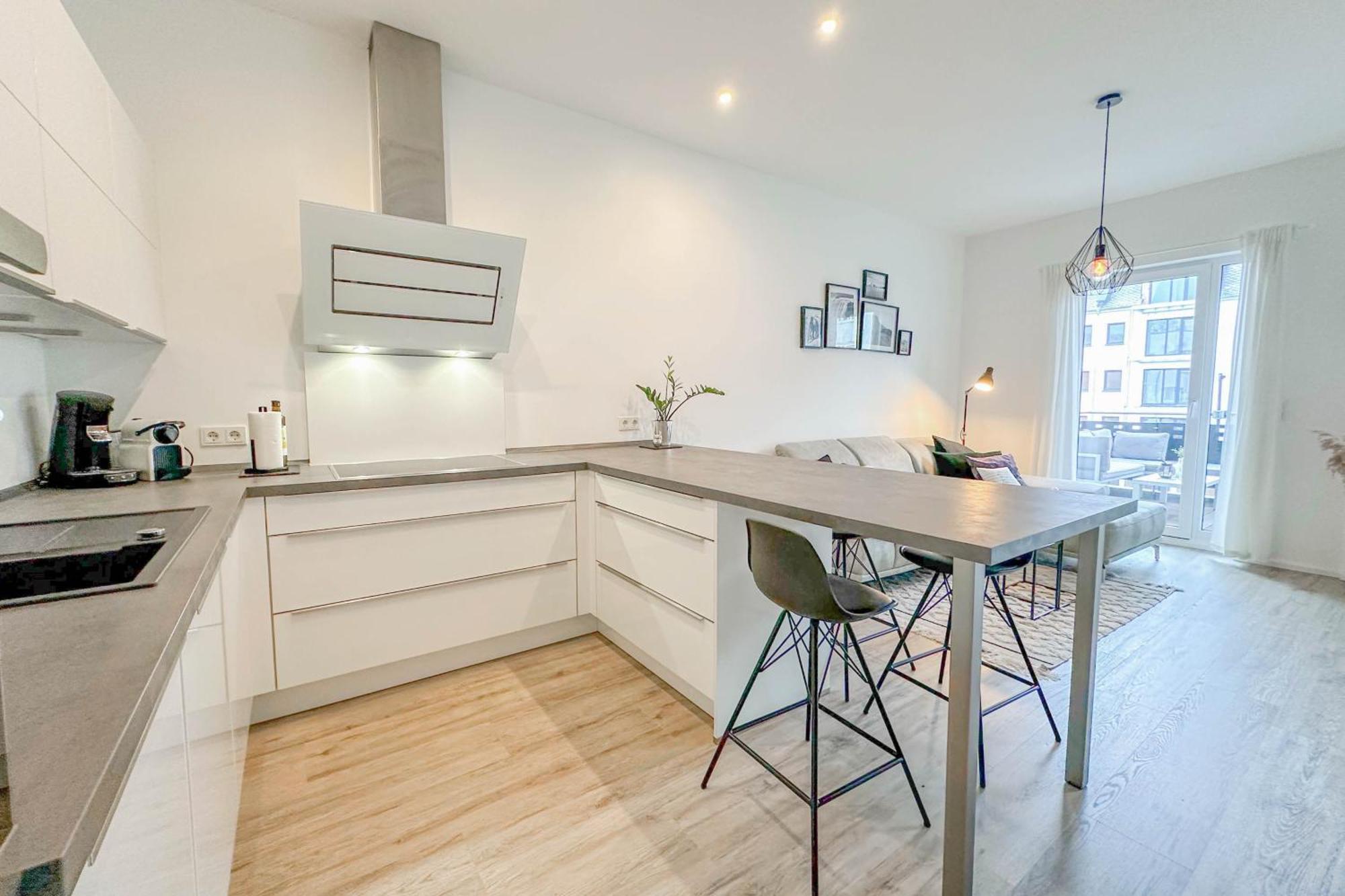 Modernes Trierer Cityloft Mit Grossem Balkon Exterior photo
