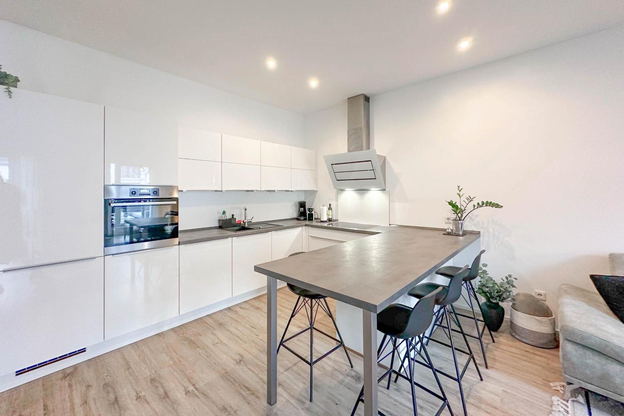 Modernes Trierer Cityloft Mit Grossem Balkon Exterior photo