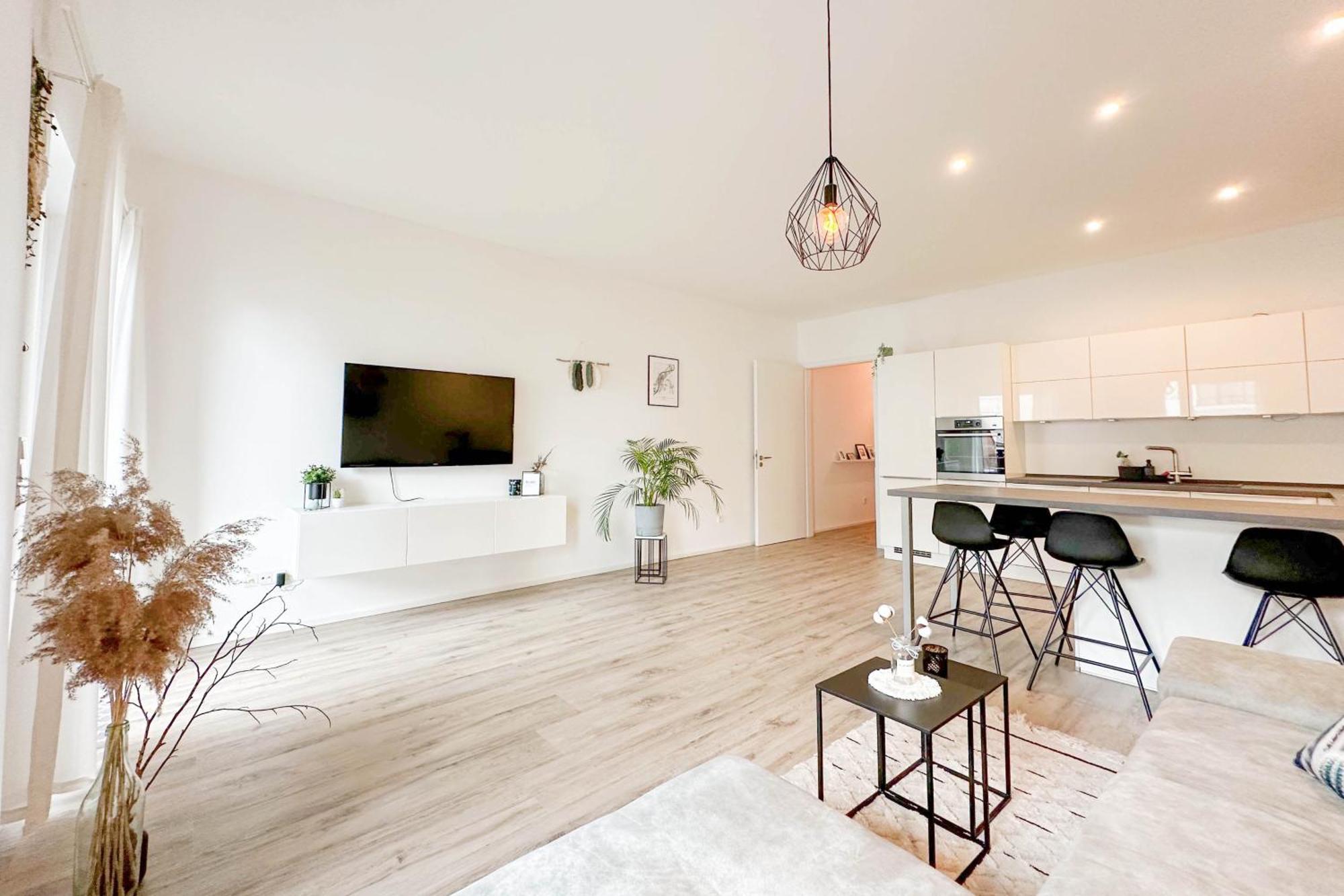 Modernes Trierer Cityloft Mit Grossem Balkon Exterior photo