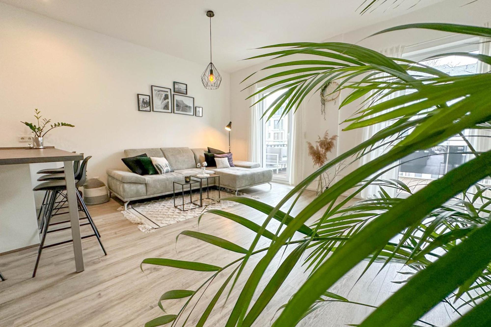 Modernes Trierer Cityloft Mit Grossem Balkon Exterior photo